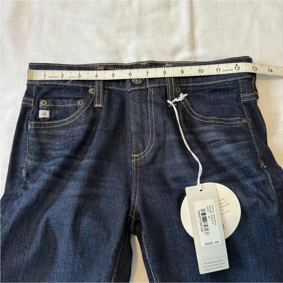 NEW Adriano Goldschmeid AG 25 Prima Ankle Cigarette Skinny Jeans ~ Dark Wash - Picture 4 of 10